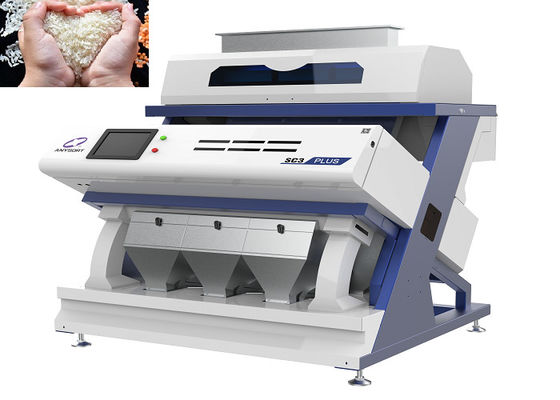 3 schachten één knop analyse rijst kleur sorter PLOV platform voor zelfonderwijs