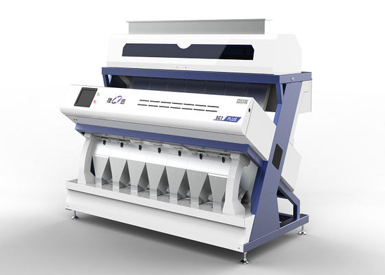 Stroomvoorziening 220V / 50Hz Rijstkleur sorter 3 schachten lage beschadiging