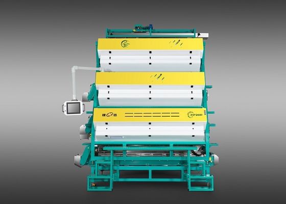 Efficiënte Theekleur Sorter 380V/50HZ Stroomvoorziening 6.2KW Stroom 99,99% Sorteringsnauwkeurigheid